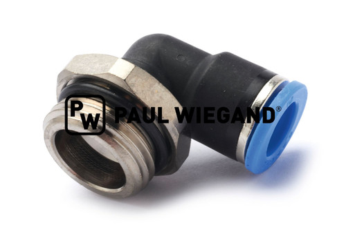 Racor rápido roscado Bucher Municipal G1/2" d: 10 acodado (68800584)