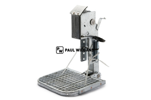 Trittbrett Faun Powerpress mit Sensor links verzinkt SET gewichtsüberwacht (01027238)