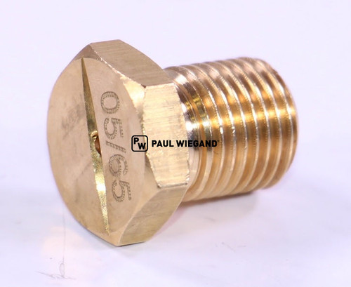 Boquilla de chorro plano Bucher Municipal Citycat 2020 65° (68801005)