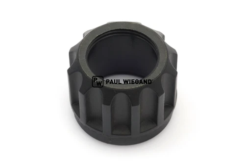 Tuerca moleteada Piezas estándar Hako Bloque de control de electroválvula M22x1,5 (65800297)