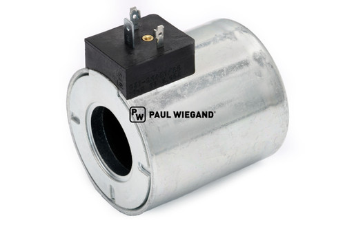 Magnetspule Geesink Mekam Bedienventil Steuereinheit Presswerk D: 65 d: 31/35 h: 72.5 24VDC (02047035)
