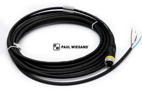 Steuerleitung M12 4-polig 4x0,34mm² lg: 5000 (07012036)