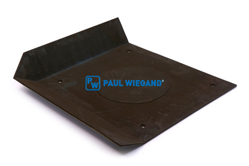 Placa deflectora Brock SL 200 contenedor de barrido izquierdo engomado (64036007)