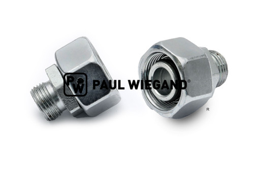 Racor reductor Bucher Municipal Citycat 2020 Conexión manguera manguera hidráulica DIN/ISO 2353/8434-1 12L (M18x1,5) - 18L (M26x1,5) galvanizado (68034285)