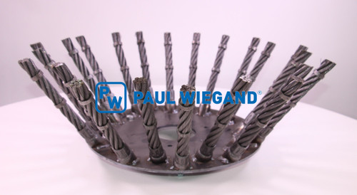 Escoba de chapa Schmidt SK320/350/370 Escoba de chapa para maleza D: 405/650 d: 100 TK: 285 (63112040)