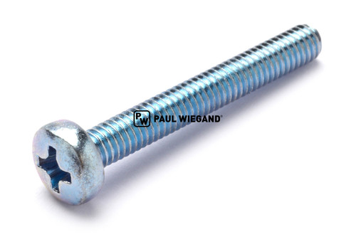 Tornillo de cabeza plana con ranura en cruz DIN/ISO 7985/7045 M4x30 (90000129)