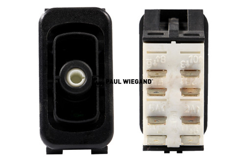 Interruptor basculante Johnston terminal de mando 3 pliegues 12VDC (67012725)