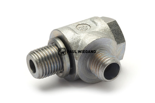 Schwenkverschraubung DIN/ISO 2353/8434-1 G1/4"-6L (M12x1,5) verzinkt (60800145)