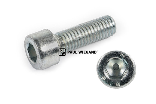Tornillo de cabeza cilíndrica hexagonal Bucher Municipal Citycat 2020 DIN 7984 M8x25 galvanizado 8.8 (68036991)