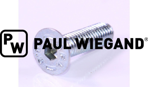 Tornillo avellanado con hexágono interior DIN/ISO 7991/10642 M8x30 galvanizado 8.8 (65800280)