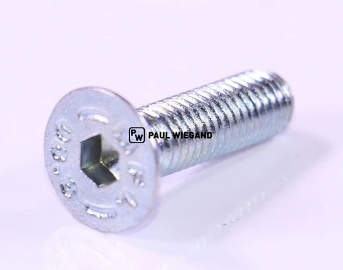 Tornillo avellanado con hexágono interior DIN/ISO 7991/10642 M8x30 galvanizado 8.8 (65800280)