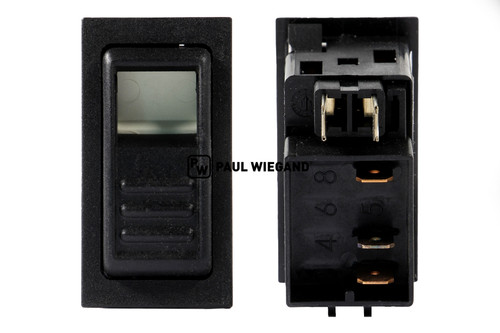 Kippschalter Hako Citymaster 2000 Armaturenbrett Kabine Wechsler tastend I-0-II  (65064123)
