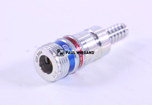 Acoplamiento de seguridad Cejn eSafe (con función de ventilación) Serie 320, DN 7,6 Conexión de manguera 10 mm (3/8") (41900000)