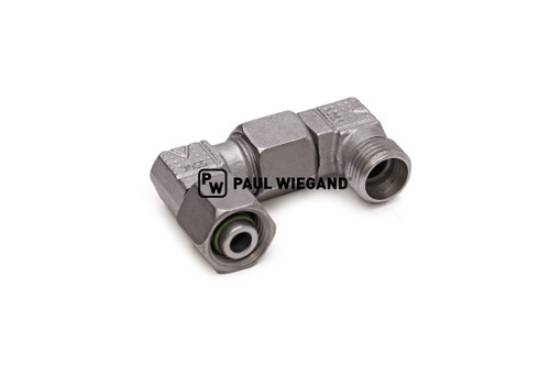 Winkelverschraubung mit Überwurfmutter DIN/ISO 2353/8434-1 10L (M16x1,5) verzinkt (68066006)