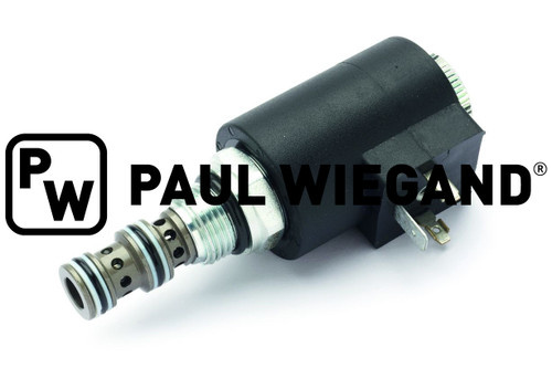 Válvula de control direccional HS Fahrzeugbau Olympus incluida la sección trasera del bloque de control de bobina magnética (05050339)
