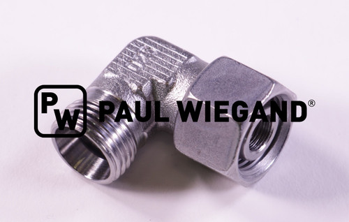Winkelverschraubung mit Überwurfmutter DIN/ISO 2353/8434-1 12L (M18x1,5) verzinkt (68042302)