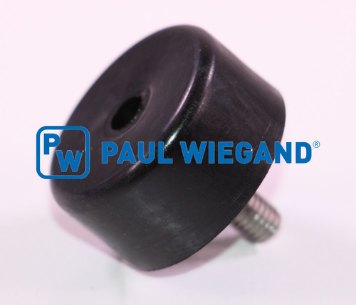 Tope caucho-metal pulgada M8 D: 40 h: 20 Tipo "B" (11123034)