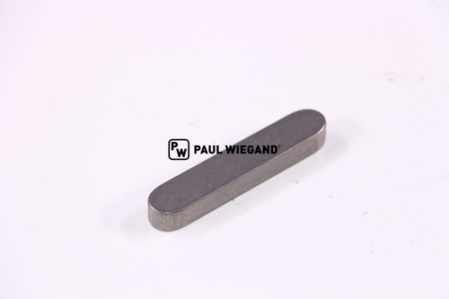 Llave paralela Brazo de cerrojo Escoba adicional DIN 6885 en blanco L: 63 An: 12 Al: 8 Tipo "A" (63032025)