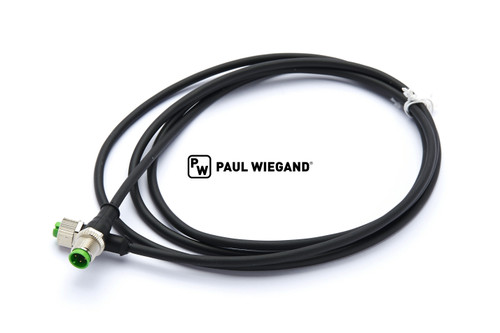 Cable de control Zöller 2301 Delta protección área de trabajo interruptor de proximidad M12x1-M12x1 4 polos 4x0,34mm² lg: 2000 a partir de 03/2012 (11330452)