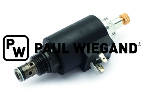Válvula de control direccional HS Fahrzeugbau Olympus con bobina magnética Bloque de control Conjunto de panel de extensión frontal (05050057)