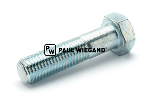 Sechskantschraube mit Schaft DIN und Normartikel DIN/ISO 931/4014 M20x80 verzinkt 8.8  (90000287)