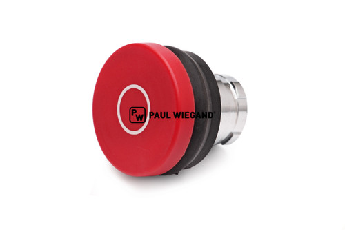 Pulsador Faun Variopress serie ZB2 "Off" rojo (01022158)