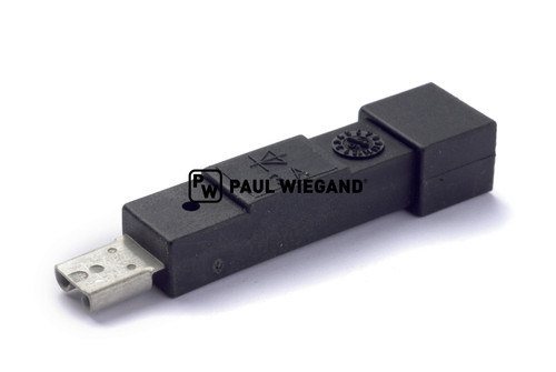 Diodo 3A Haller x1/x2 con terminal de cuchilla (03907004)