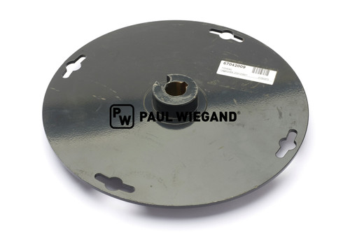Disco de escoba Johnston VT/VS 500 con motor hidráulico embridado Protector de rosca D: 315 (67042009)