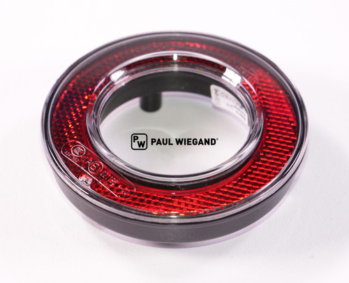 Reflector Schmidt Swingo serie 200 carenado trasero D: 98 d: 55 rojo (63026557)