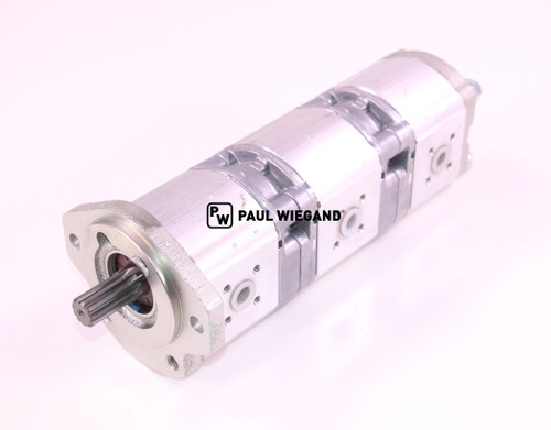 Hydraulikpumpe Hako Citymaster 1600 Zahnrad 3-fach 14cm³-14cm³-11cm³  (65014017)