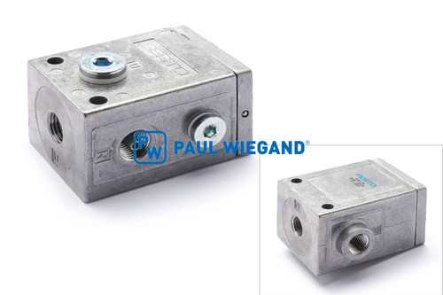 Válvula direccional Faun Frontpress ventosa portabarril (01037039)