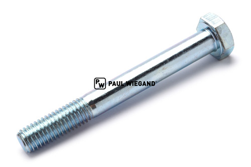 Tornillo de cabeza hexagonal con vástago DIN/ISO 931/4014 M10x85 galvanizado 8.8 (90000137)