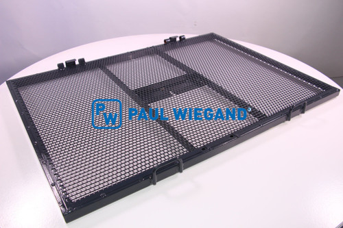 Criba de hojas Johnston VT/VS 800 Contenedor de barrido parte trasera superior l: 900 w: 660 (67066029) Criba de hojas Johnston VT/VS 800 Contenedor de barrido parte trasera superior l: 900 w: 660 (67066029)