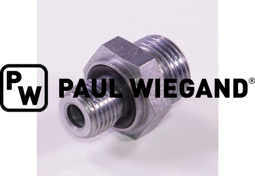 Einschraubverschraubung DIN/ISO 2353/8434-1 G1/4"-12L (M18x1,5) ED verzinkt (90000463)