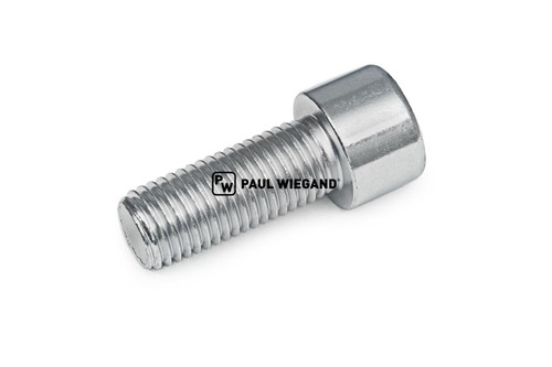 Tornillo de cabeza cilíndrica con hexágono interior DIN y artículo normalizado DIN/ISO 912/4762 M16x40 galvanizado 10,9 (93000364)