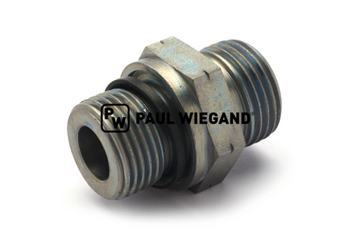 Einschraubverschraubung Schmidt DIN/ISO 2353/8434-1 G3/8"-12L (M18x1,5) ED verzinkt (63800189)