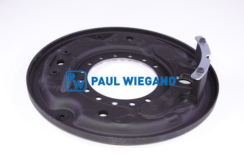 Placa de inducido RAVO serie 5 freno de tambor eje trasero derecho (60056258) Placa de inducido RAVO serie 5 freno de tambor eje trasero derecho (60056258)