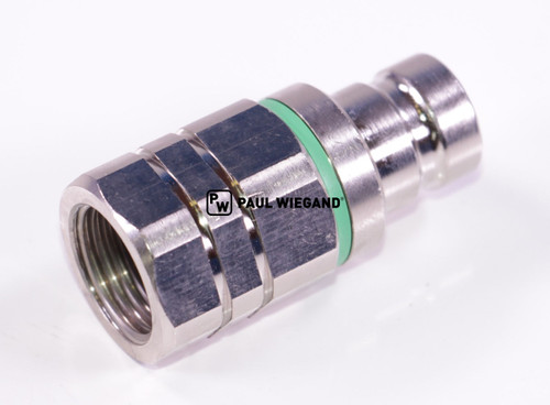 Espigas CEJN acoplamientos para fluidos serie 567 -NonDrip IG1/2" BSP verde (41740000)