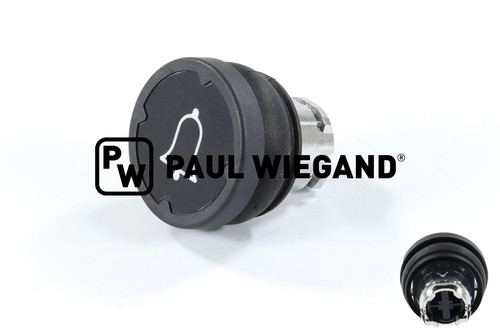 Pulsador serie ZB4 "Señal" negro (93001473)