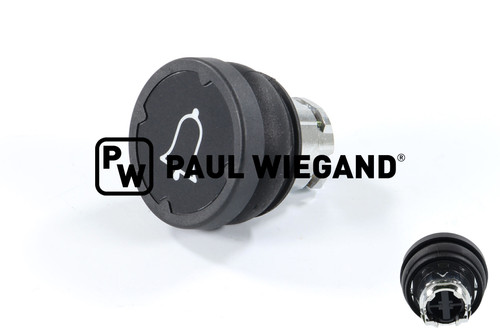 Pulsador serie ZB4 "Señal" negro (93001473)