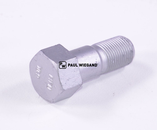 Tornillo de cabeza hexagonal Bucher Municipal piezas estándar M18x1,5-45 galvanizado 10,9 (68800570)