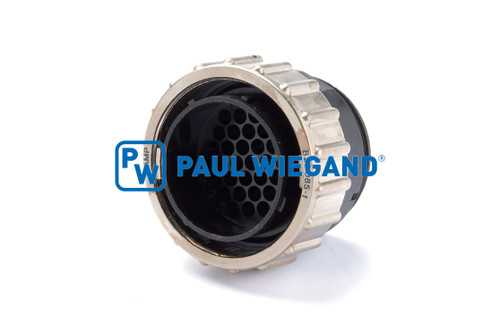 Elektrostecker Faun 23/37 37-polig rund ohne Stifte (01027129)