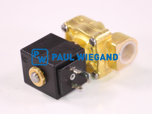 Wassermagnetventil Dulevo 200 komplett Sprühwasseranlage G1/2" 12VDC 14W 2/2 Wege  (58024021)