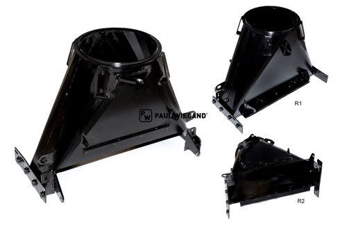 Saugschacht Faun Viatec SK800 ungummiert  (61900027)
