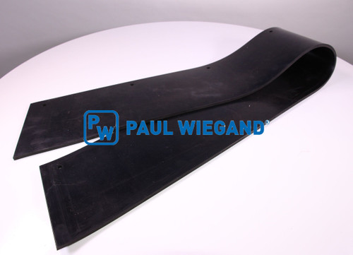 Gummischürze Faun Viatec Viajet 6-7 Spritzschutz Kehrwalze vorne l: 1750/1850 h: 200 s: 8  (61032246)