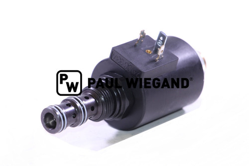 Proportional-Magnetventil Brock SL 140 mit Magnetspule Arbeitshydraulik 24VDC  (64054003)