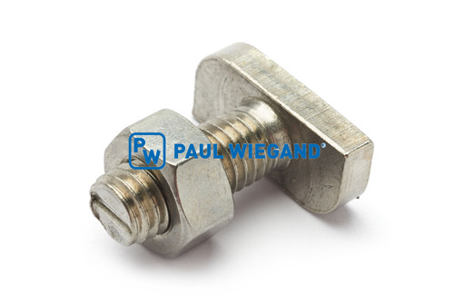 Tornillo de cabeza de martillo Faun Viatec piezas estándar DIN 261 M8x20 galvanizado (61800102)
