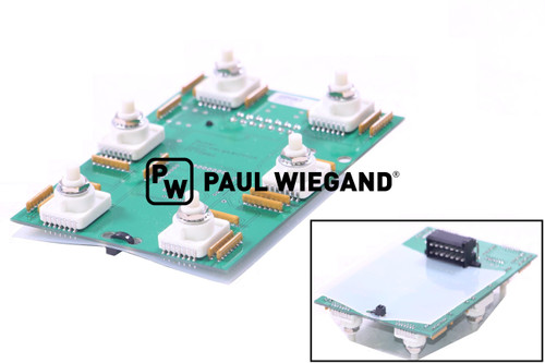 Panel de control Schmidt Cleango 400/500 con 6 interruptores giratorios Consola central de control de la escoba (63036441)