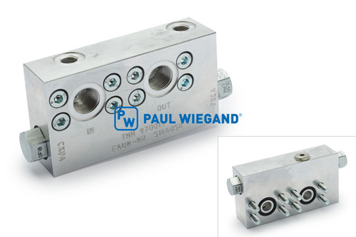 Spülventil Faun Viatec Viajet 6-7 Hydraulikmotor Ventilator bis 01/2008  (61034001)
