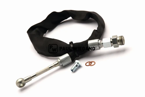 Manguera hidráulica Faun ENVIRONNEMENT Unilift R.R. cilindro basculante G1/8"-M20x1,5 (12L) l: 780 (70017063)